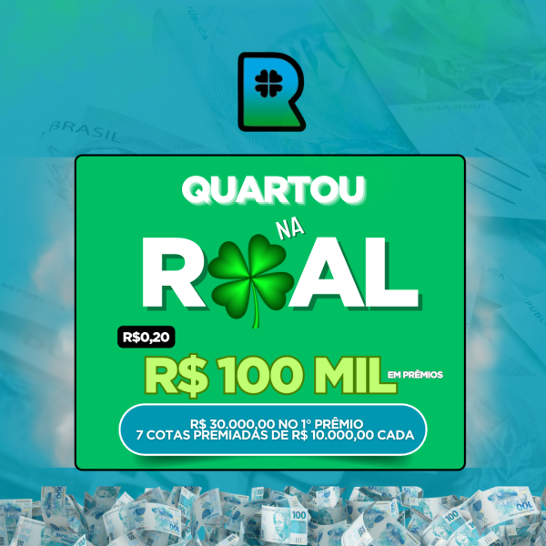 Loteria FEDERAL 04/09/24 19hr no TRILHAR -R$0,20 PRa  100 MIL EM PRÊMIOS - R$ 30.000,00 no 1° PRÊMIO  + 7 COTAS PREMIADA DE R$ 10.000,00